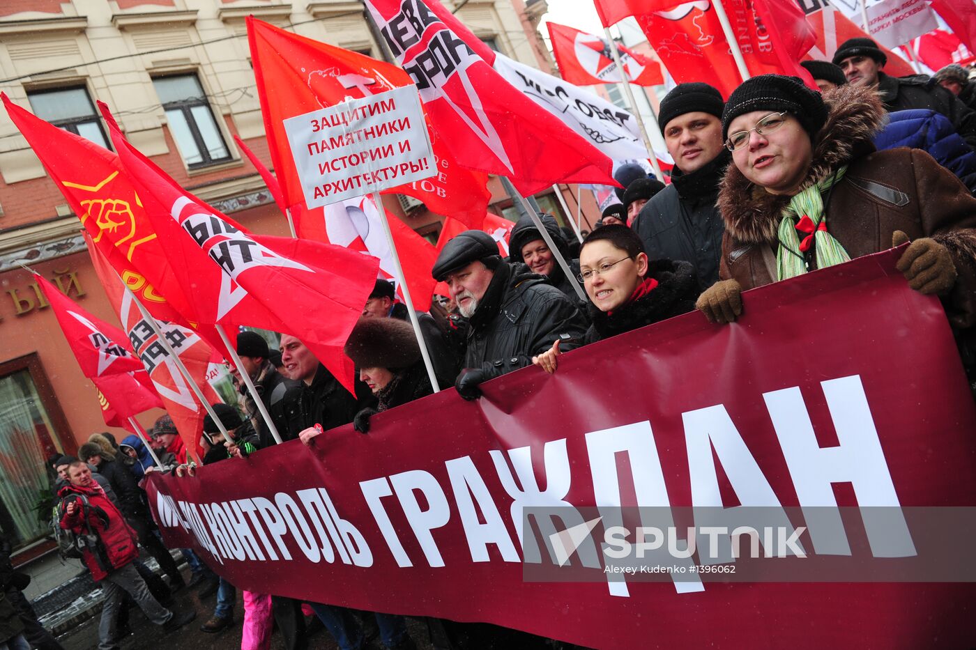 March for the rights of Muscovites