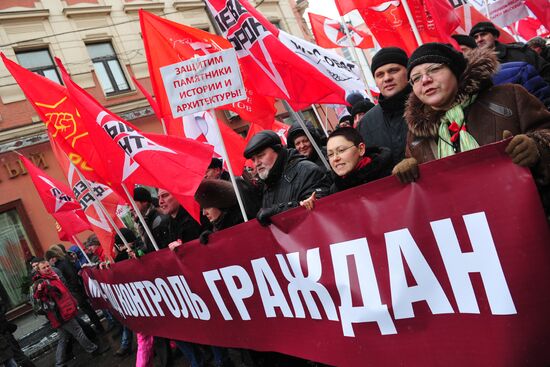 March for the rights of Muscovites