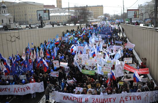 March for children's rights