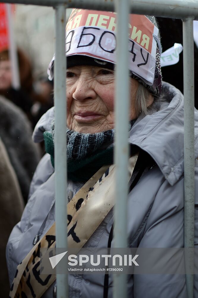 March for the rights of Muscovites