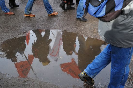 March for the rights of Muscovites