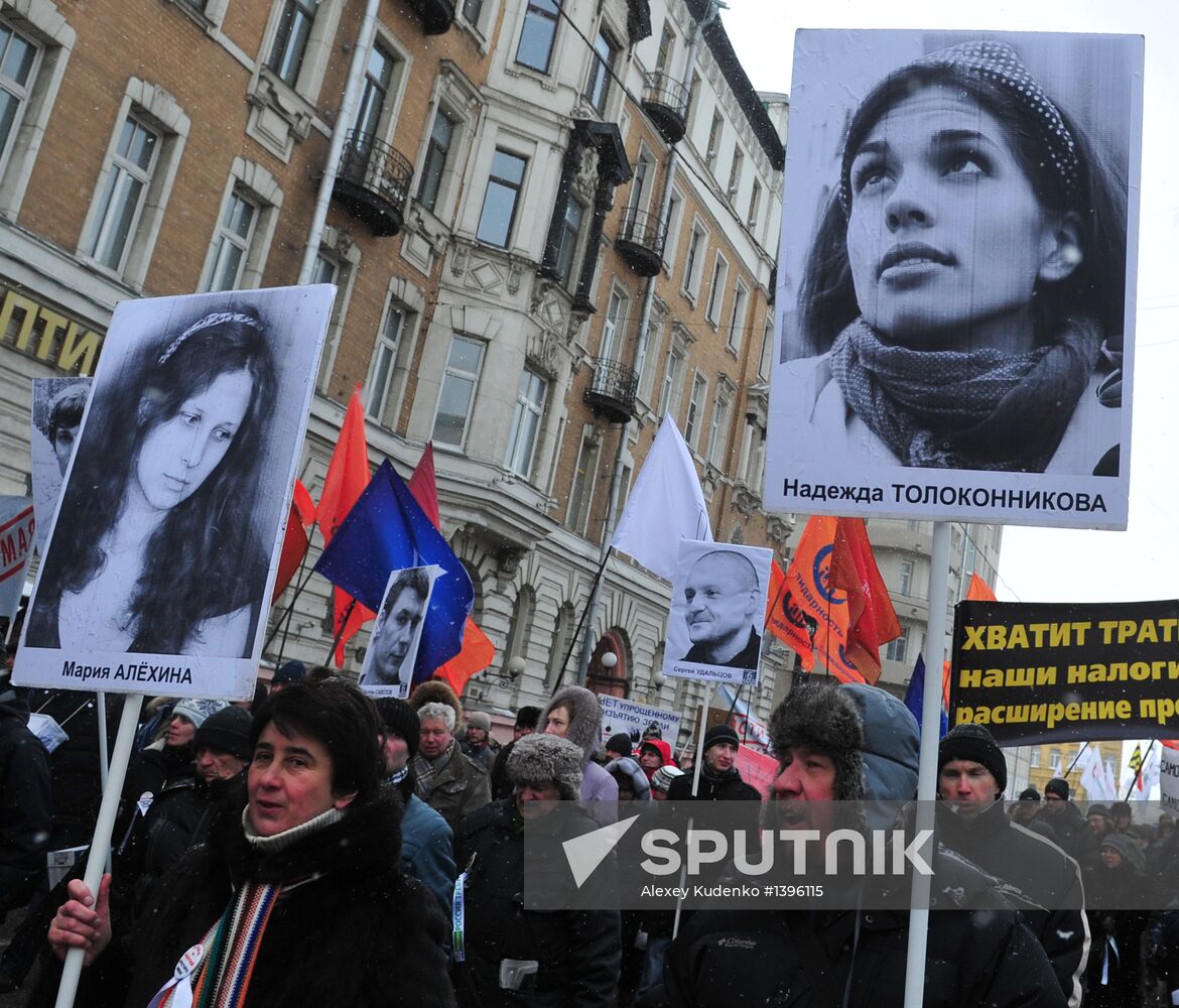March for the rights of Muscovites