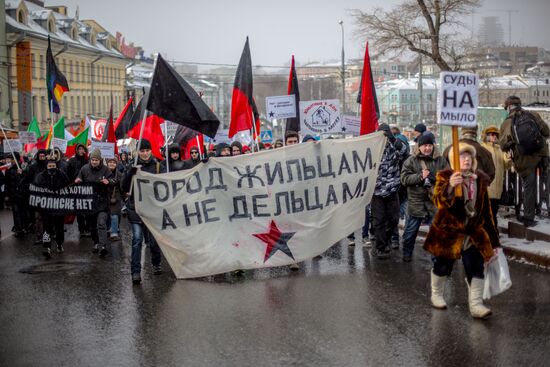March for the rights of Muscovites