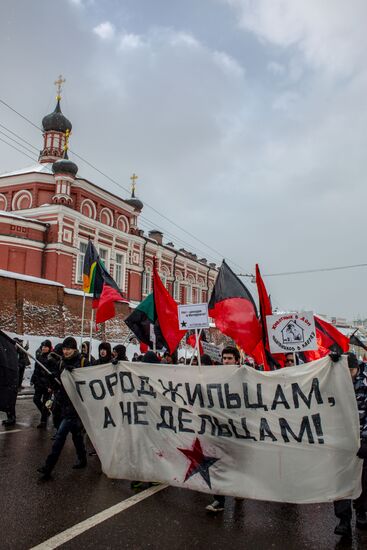 March for the rights of Muscovites