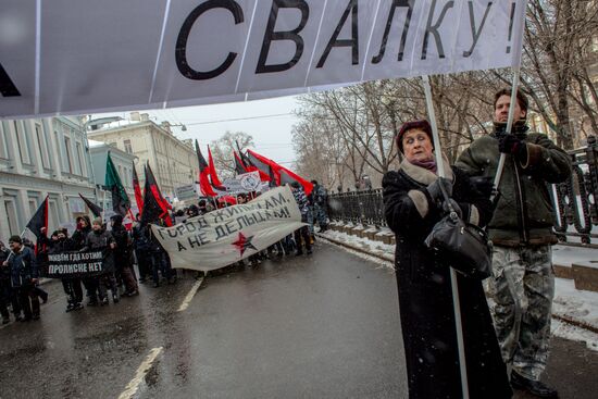 March for the rights of Muscovites