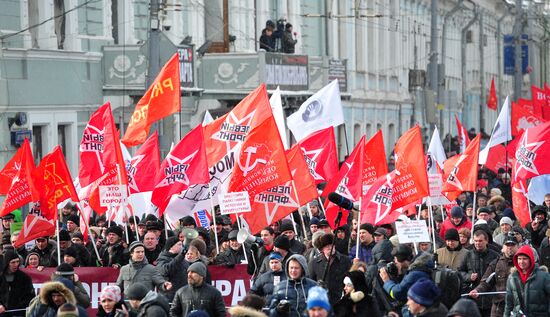 March for the rights of Muscovites