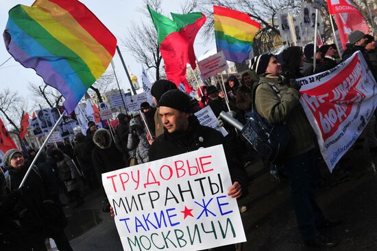 March for the rights of Muscovites