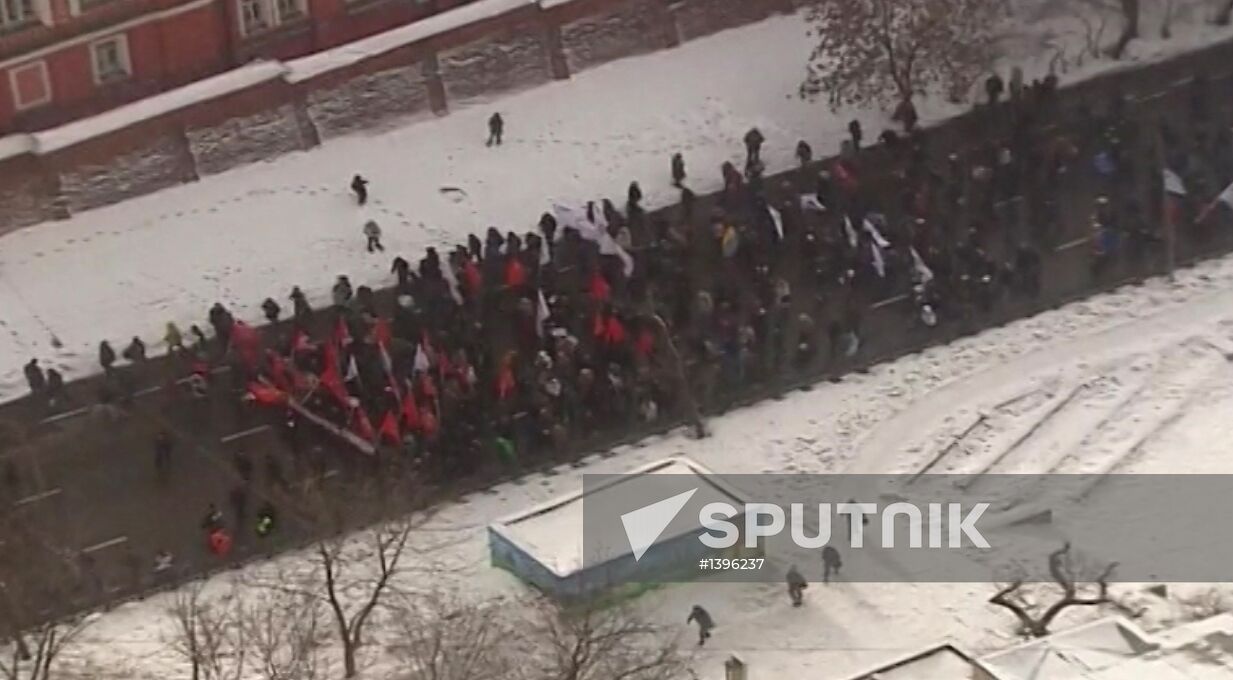 March for the rights of Muscovites