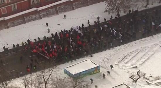 March for the rights of Muscovites