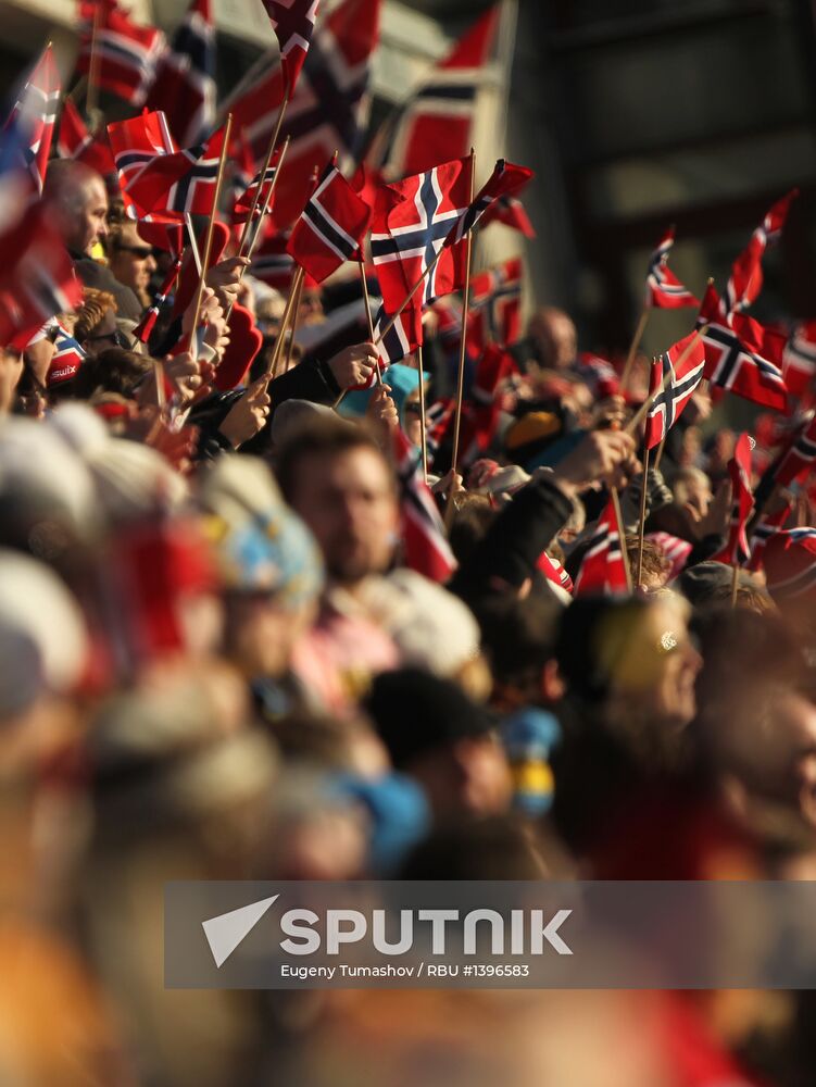 Biathlon. 7th stage of World Cup. Women's pursuit