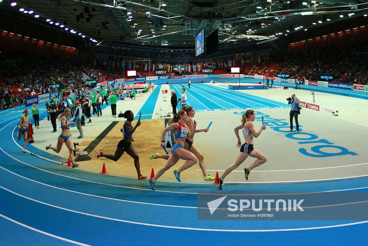 Athletics European Championships. Day Three. Evening session