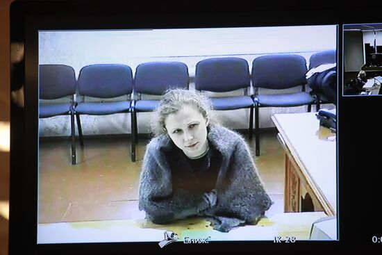 Maria Alyokhina's appeal considered at Perm Territory Court