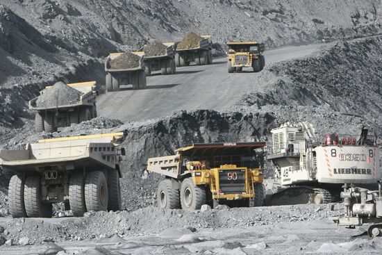 Kumtor gold mine in Kyrgyzstan