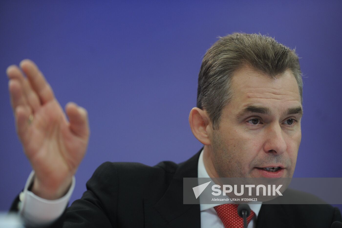 News conference with Pavel Astakhov at RIA Novosti
