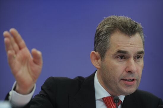 News conference with Pavel Astakhov at RIA Novosti