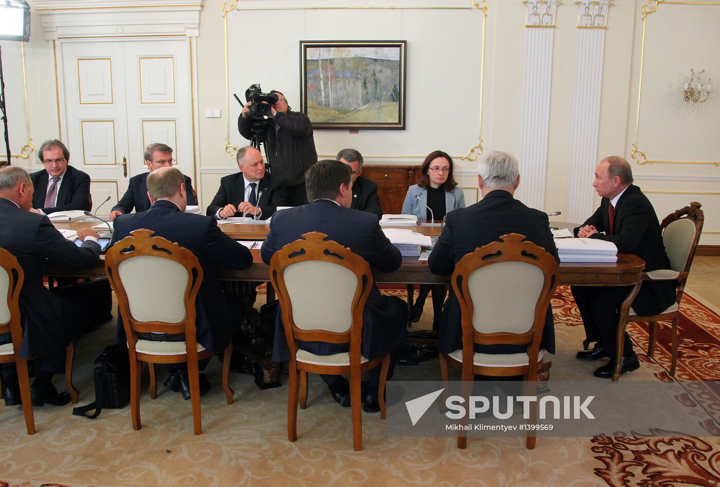 Vladimir Putin conducts ASI Supervisory Council meeting