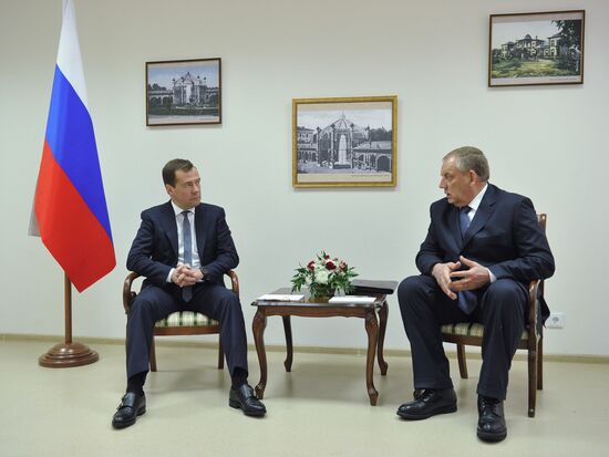 Dmitry Medvedev visits North Western Federal District
