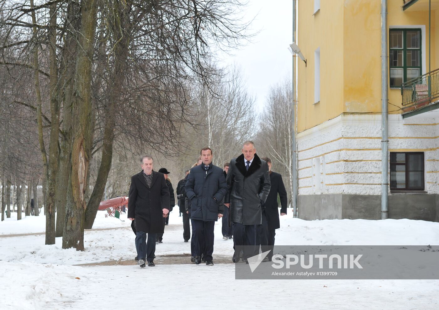 Dmitry Medvedev visits North Western Federal District