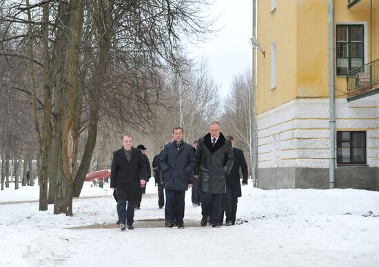 Dmitry Medvedev visits North Western Federal District