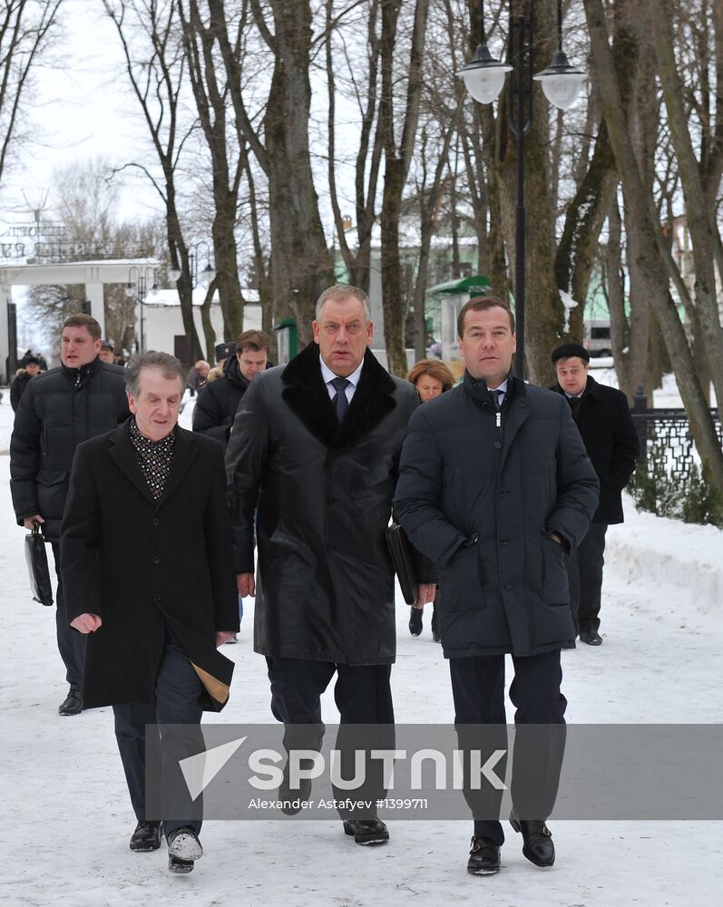 Dmitry Medvedev visits North Western Federal District