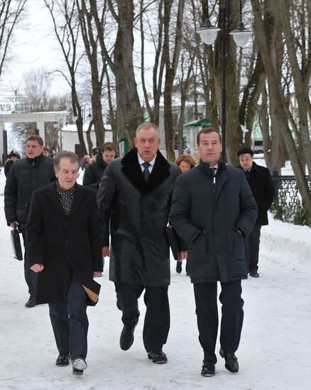 Dmitry Medvedev visits North Western Federal District
