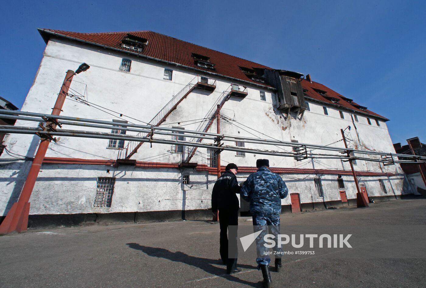 Prison in Tapiau Castle, Kaliningrad region