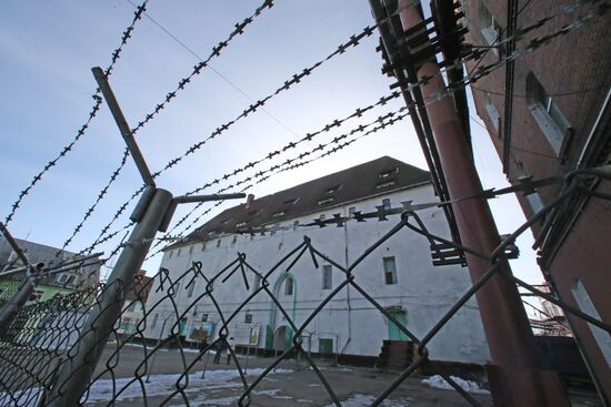 Prison in Tapiau Castle, Kaliningrad region