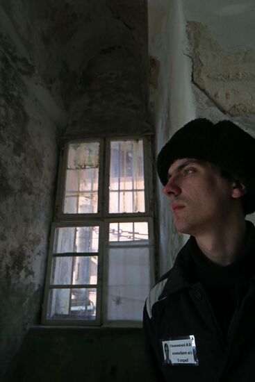 Prison in Tapiau Castle, Kaliningrad region