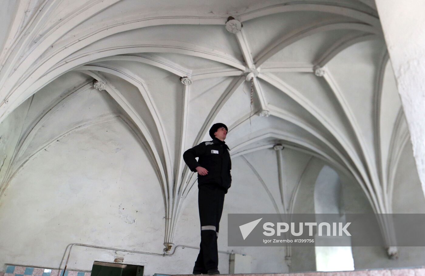 Prison in Tapiau Castle, Kaliningrad region