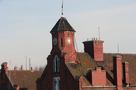 Prison in Tapiau Castle, Kaliningrad region