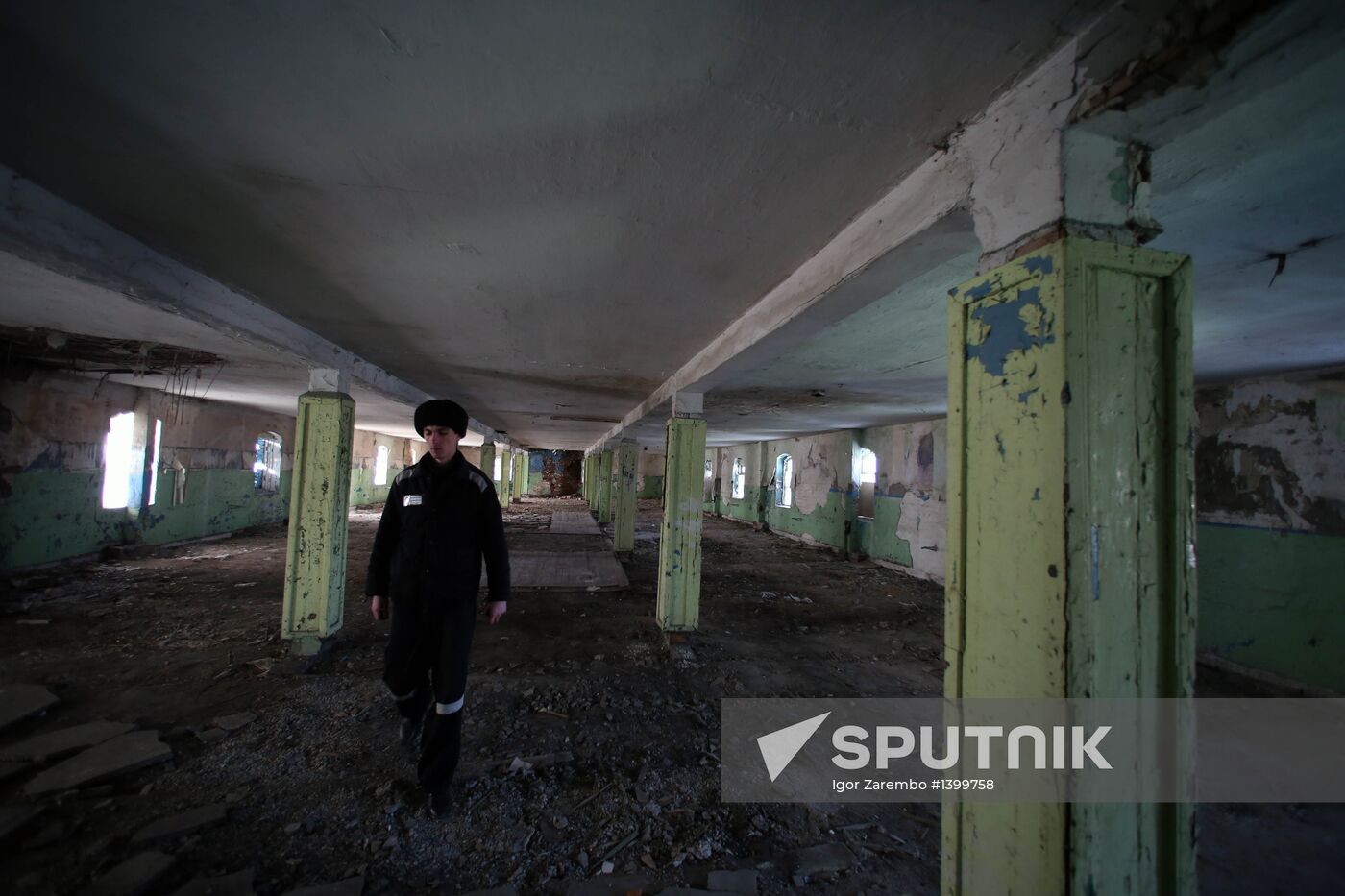 Prison in Tapiau Castle, Kaliningrad region