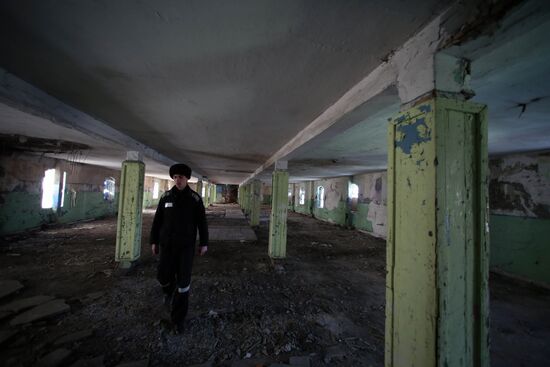 Prison in Tapiau Castle, Kaliningrad region