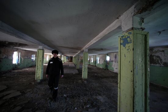 Prison in Tapiau Castle, Kaliningrad region