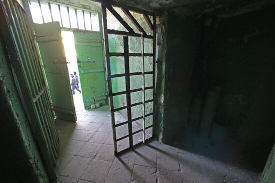 Prison in Tapiau Castle, Kaliningrad region