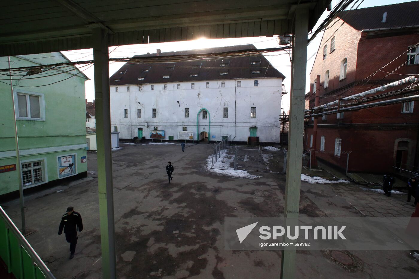 Prison in Tapiau Castle, Kaliningrad region