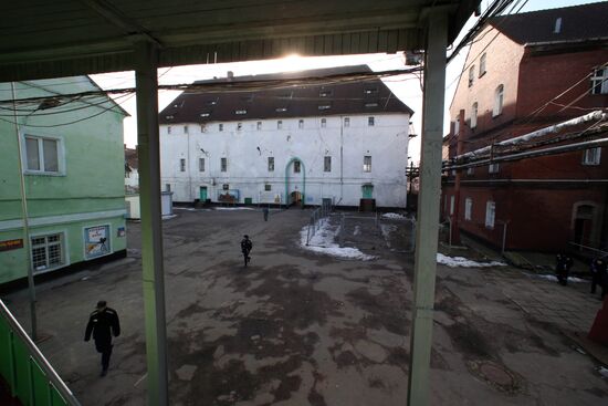 Prison in Tapiau Castle, Kaliningrad region