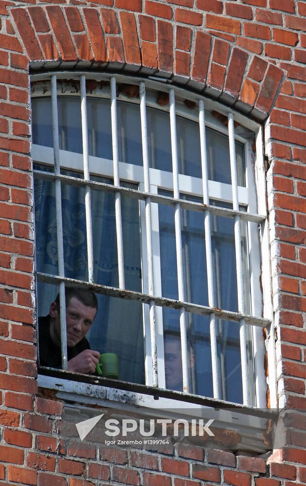 Prison in Tapiau Castle, Kaliningrad region