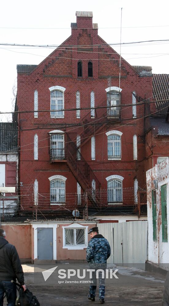 Prison in Tapiau Castle, Kaliningrad region