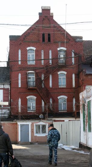 Prison in Tapiau Castle, Kaliningrad region