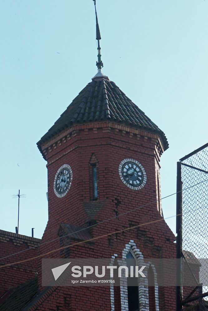 Prison in Tapiau Castle, Kaliningrad region