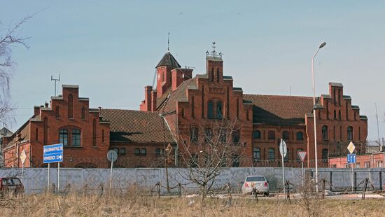 Prison in Tapiau Castle, Kaliningrad region