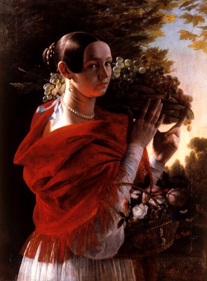 KHRUTSKY PAINTER'S WIFE PORTRAIT 