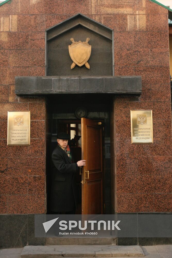 RUSSIAN PROSECUTOR GENERAL'S OFFICE 