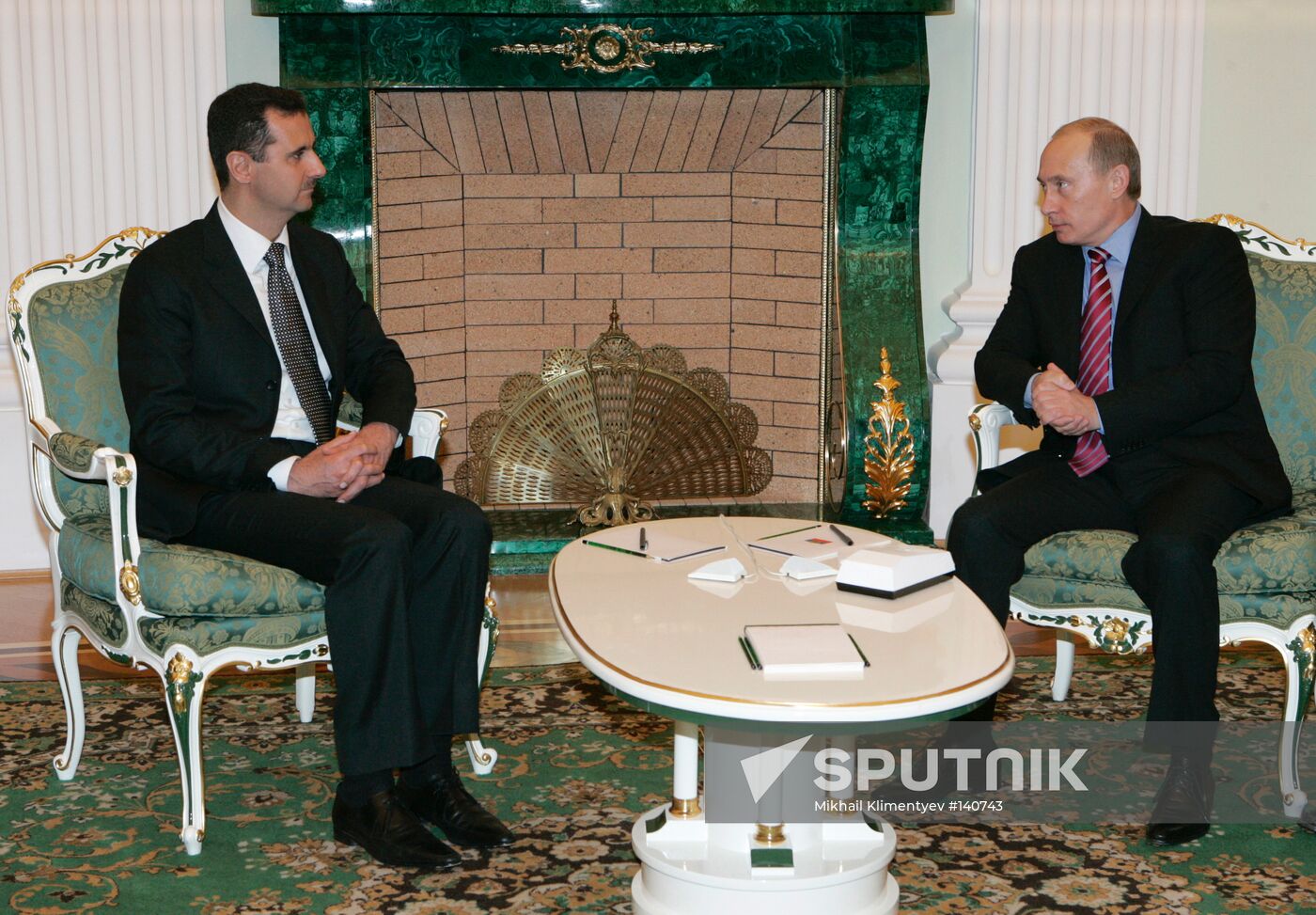 BASHAR AL-ASSAD VLADIMIR PUTIN