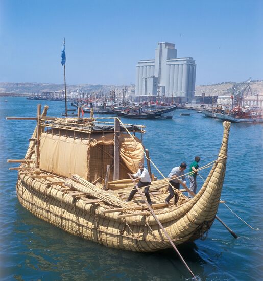 RA-2 BOAT THOR HEYERDAHL EXPEDITION 