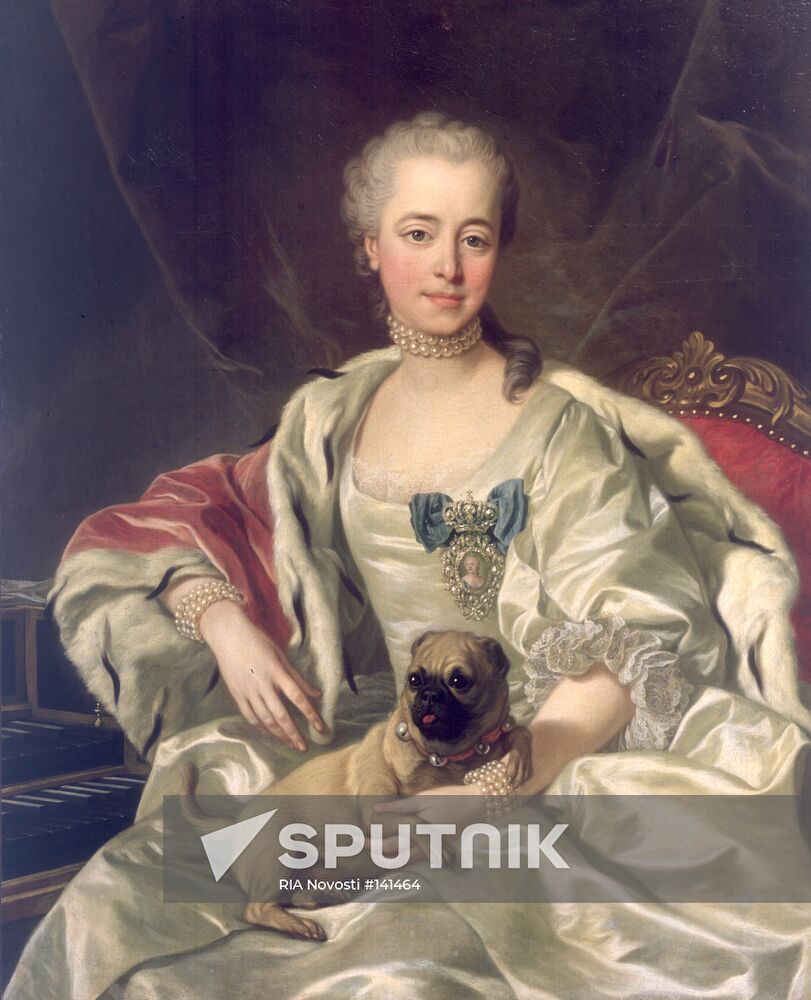 VAN LOO PORTRAIT PRINCESS GOLITSINA