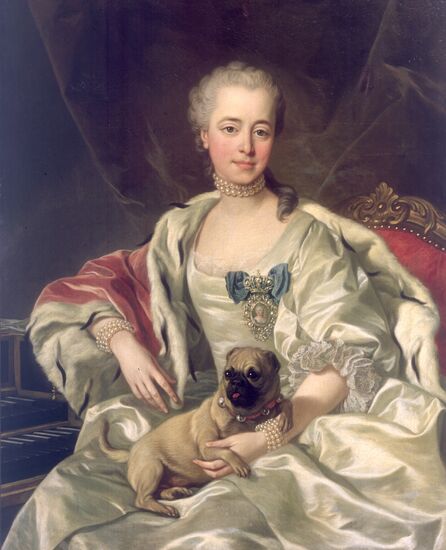 VAN LOO PORTRAIT PRINCESS GOLITSINA