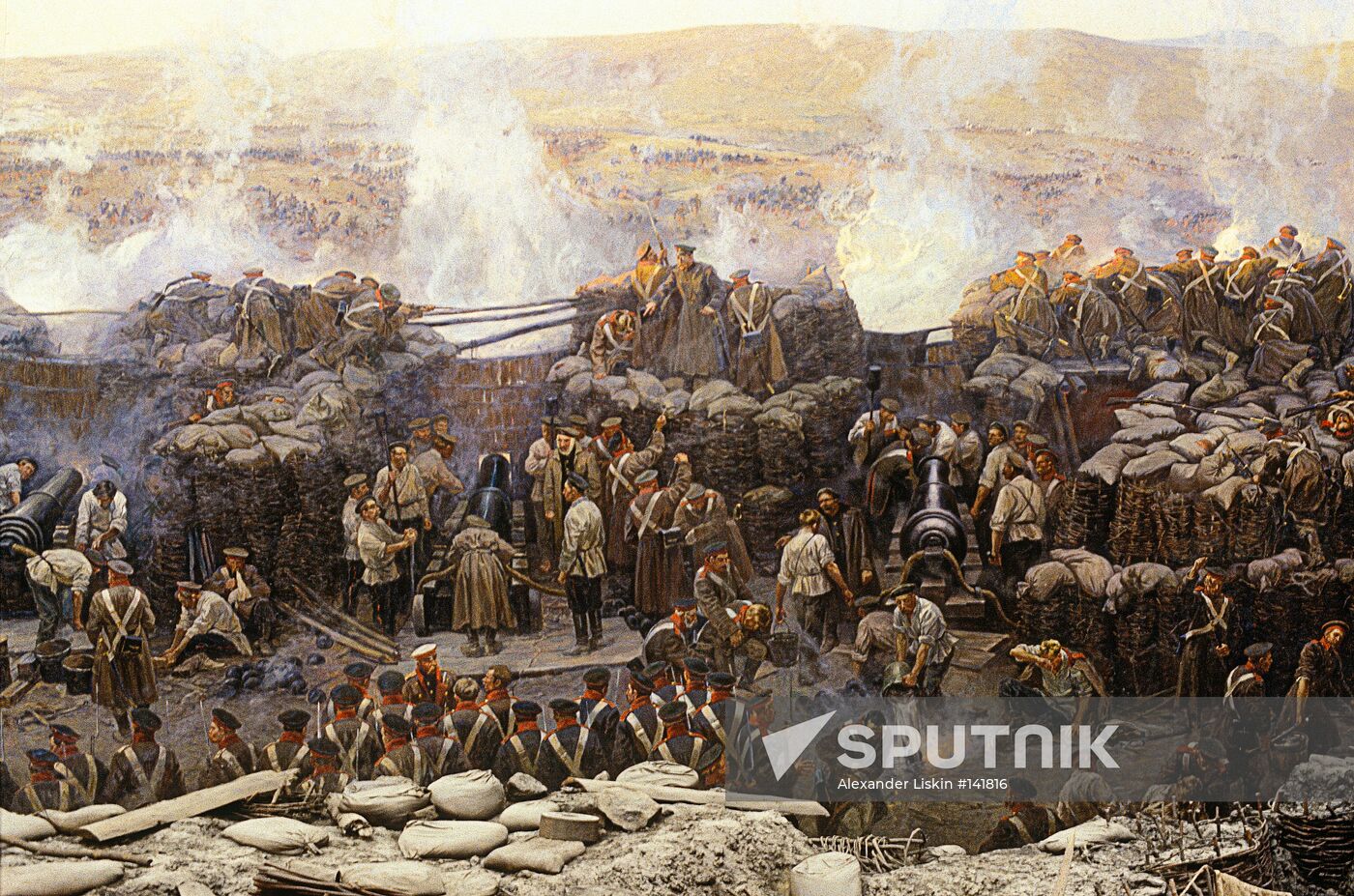 ROUBAUD PANORAMA DEFENSE OF SEVASTOPOL