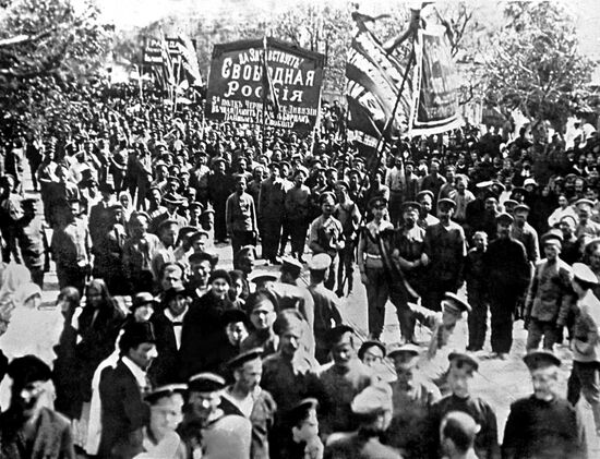 SEVASTOPOL RALLY MAY DAY 1917