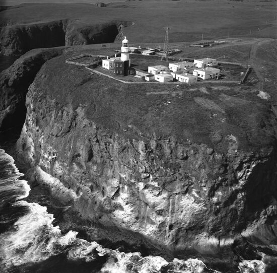 ISLAND SHIKOTAN LIGHTHOUSE